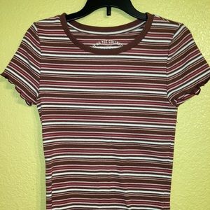 Aeropostale Lettuce trimmed short sleeve shirt